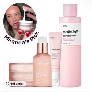 Triple Collagen Skincare Set - Pink